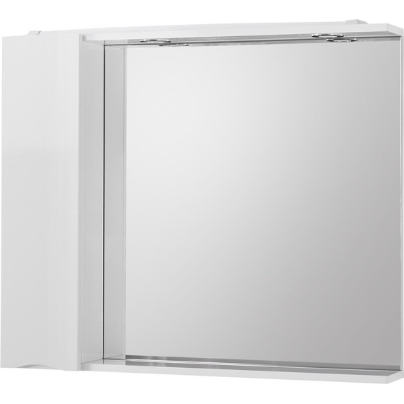 Зеркало-шкаф BelBagno 80 см MARINO-SPC-800/750-1A-BL-P-L, Bianco Lucido - 2 Зеркало-шкаф BelBagno 80 см MARINO-SPC-800/750-1A-BL-P-L, Bianco Lucido фото 2