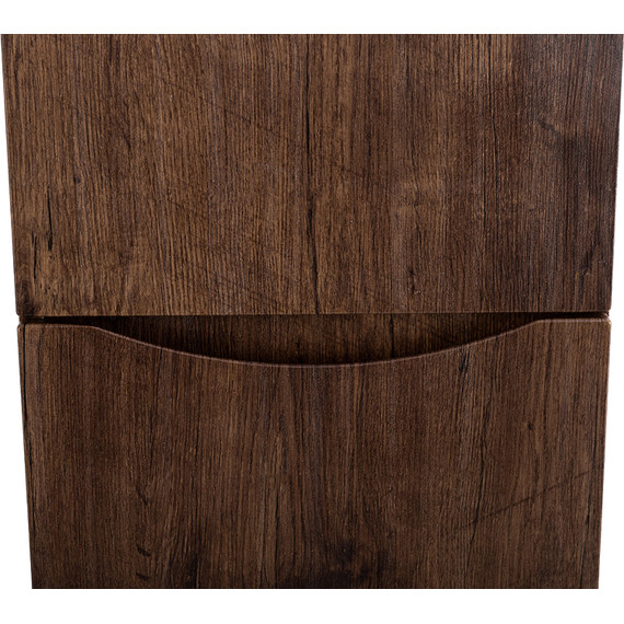 Пенал подвесной BelBagno FLY-MARINO-1500-2A-SC-RW-P-L 40 см, левый, Rovere Moro фото 5