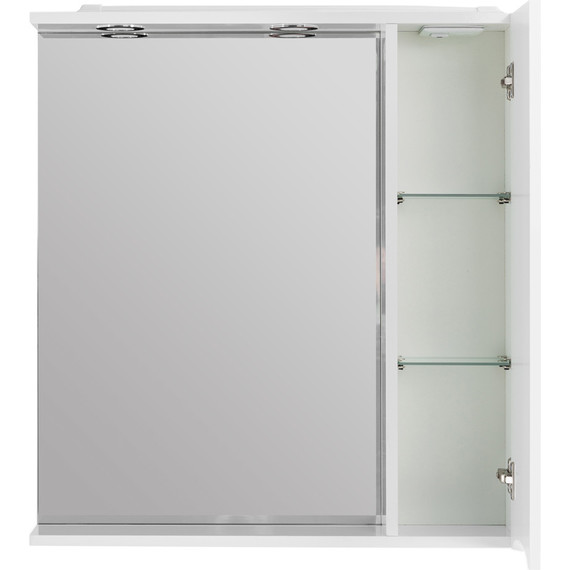 Зеркало-шкаф BelBagno 70 см MARINO-SPC-700/750-1A-BL-P-R, Bianco Lucido - 3 Зеркало-шкаф BelBagno 70 см MARINO-SPC-700/750-1A-BL-P-R, Bianco Lucido фото 3
