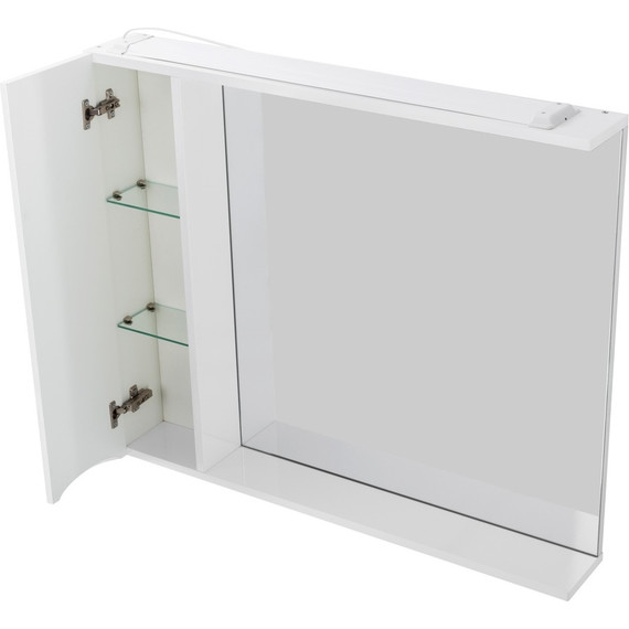 Зеркало-шкаф BelBagno 80 см MARINO-SPC-800/750-1A-BL-P-L, Bianco Lucido - 7 Зеркало-шкаф BelBagno 80 см MARINO-SPC-800/750-1A-BL-P-L, Bianco Lucido фото 7
