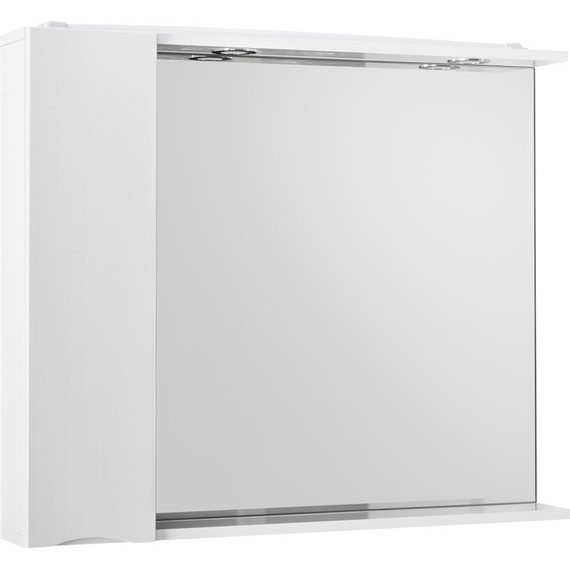 Зеркало-шкаф BelBagno 80 см MARINO-SPC-800/750-1A-BL-P-L, Bianco Lucido - 3 Зеркало-шкаф BelBagno 80 см MARINO-SPC-800/750-1A-BL-P-L, Bianco Lucido фото 3