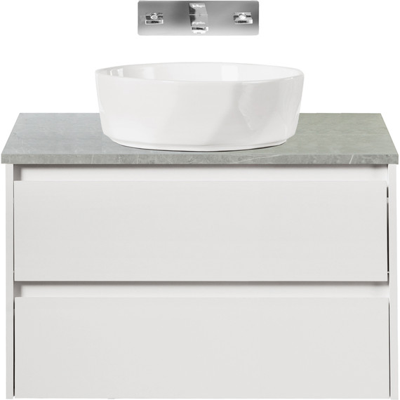 Столешница BelBagno Bellagio 80 см KEP-80-MGL-W0, Marmo Grigio Lucido фото 3