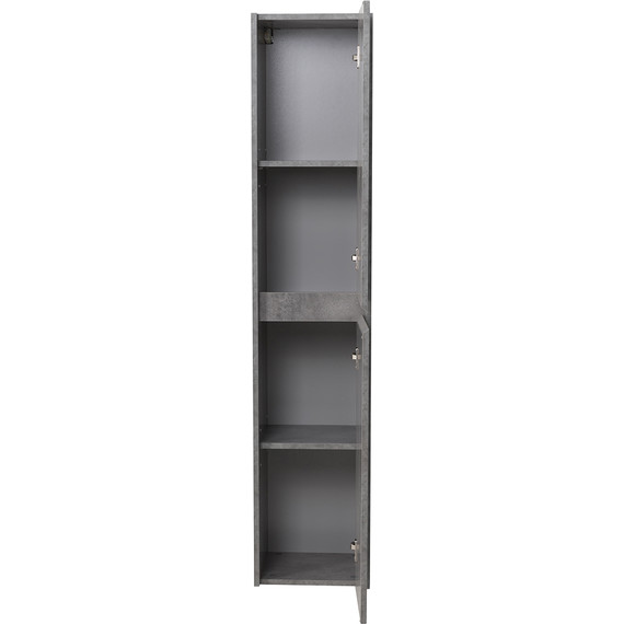 Пенал подвесной BelBagno KRAFT-1600-2A-SC-CG-R 33 см, Cemento Grigio фото 4