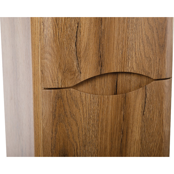 Пенал подвесной BelBagno ACQUA-1600-2A-SC-RR-P 32 см, Rovere Rustico фото 5