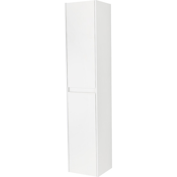 Пенал подвесной BelBagno KRAFT-1600-2A-SC-BO-R 33 см, Bianco Opaco фото 2