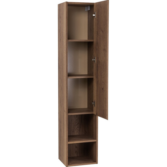 Пенал подвесной BelBagno KRAFT-1600-1A-SC-RT-R 33 см, Rovere Tabacco фото 3