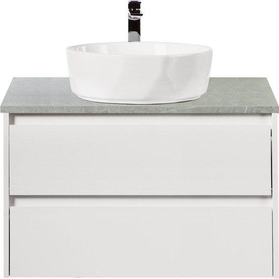 Столешница BelBagno Bellagio 100 см KEP-100-MGL-W0, Marmo Grigio Lucido фото 3