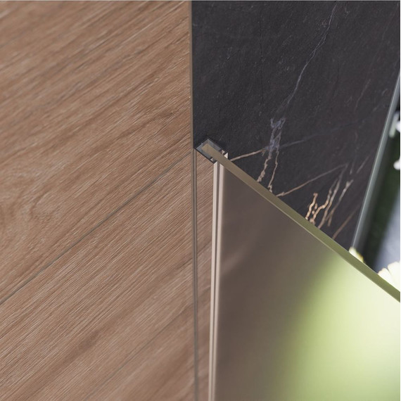 Душевая перегородка Mirsant Walk in 90 см с аксессуарами (стекло 8 мм) хром/матовое - 2 Душевая перегородка Mirsant Walk in 90 см с аксессуарами (стекло 8 мм) хром/матовое фото 2