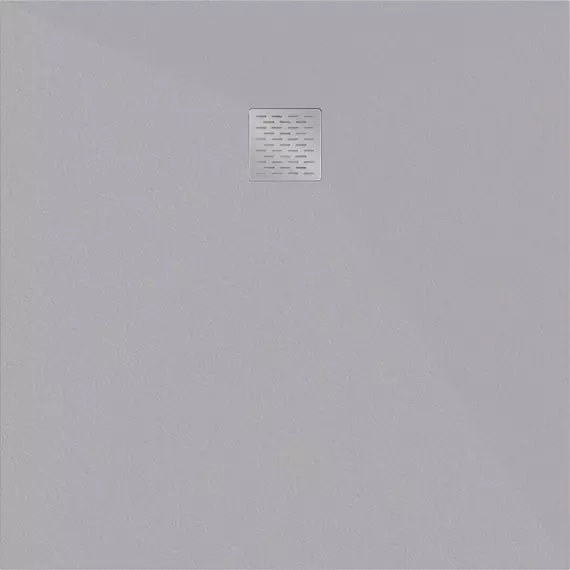 Каменный поддон Bas Essentia 100x100 см, графит (квадратный) фото 4