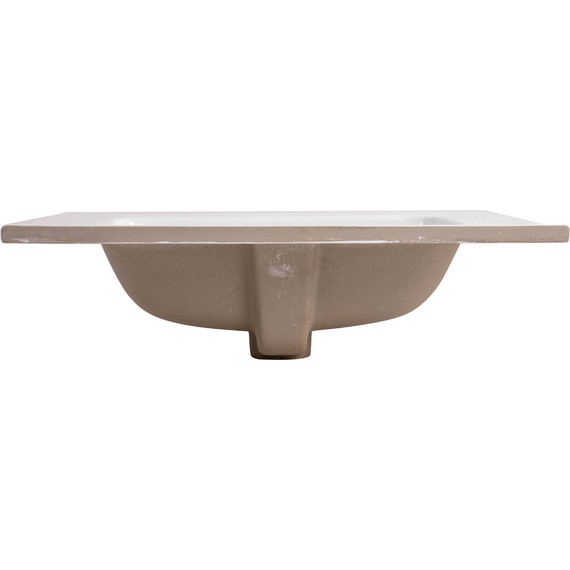 Тумба подвесная с раковиной Aquatek 60 см AQ77060-MW, белый матовый фото 8