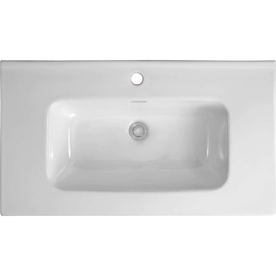 Тумба подвесная с раковиной-столешницей Aquatek 80 см AQ77080-LC, капучино светлый - 5 Тумба подвесная с раковиной-столешницей Aquatek 80 см AQ77080-LC, капучино светлый фото 5