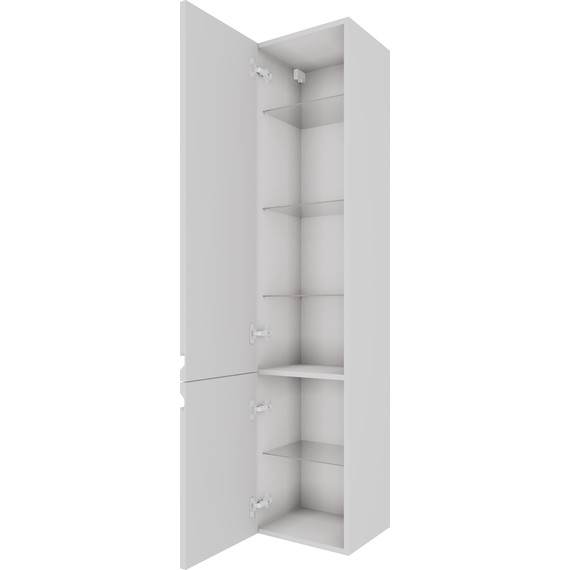 Пенал подвесной Aquatek 35 см AQ70035L-MW, белый матовый - 2 Пенал подвесной Aquatek 35 см AQ70035L-MW, белый матовый фото 2