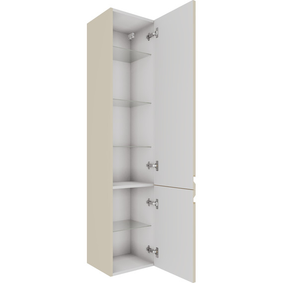 Пенал подвесной Aquatek 35 см AQ70035R-LC, капучино светлый - 2 Пенал подвесной Aquatek 35 см AQ70035R-LC, капучино светлый фото 2