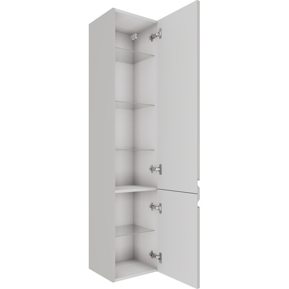 Пенал подвесной Aquatek 35 см AQ70035R-LG, серый туман - 2 Пенал подвесной Aquatek 35 см AQ70035R-LG, серый туман фото 2