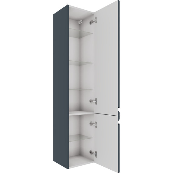 Пенал подвесной Aquatek 35 см AQ70035R-MG, серый матовый - 2 Пенал подвесной Aquatek 35 см AQ70035R-MG, серый матовый фото 2