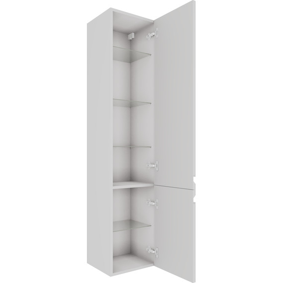 Пенал подвесной Aquatek 35 см AQ70035R-MW, белый матовый - 2 Пенал подвесной Aquatek 35 см AQ70035R-MW, белый матовый фото 2