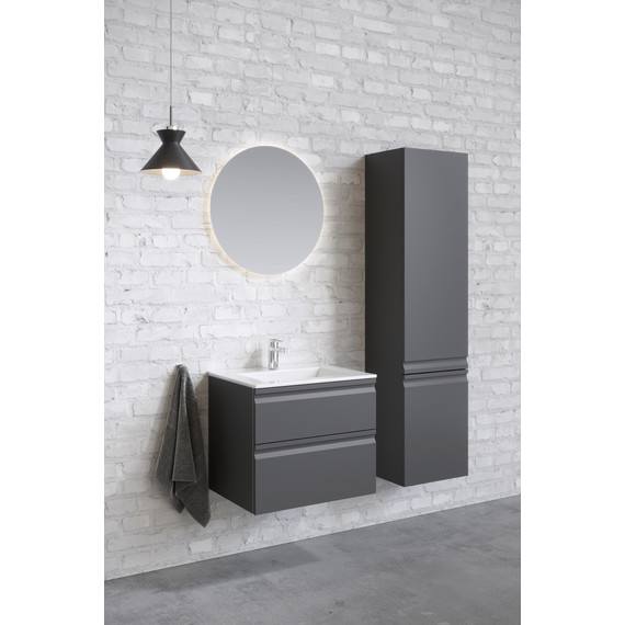 Пенал подвесной Aquatek 35 см AQ70035R-MG, серый матовый - 3 Пенал подвесной Aquatek 35 см AQ70035R-MG, серый матовый фото 3