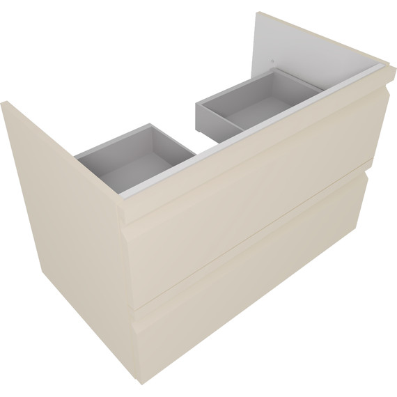 Тумба подвесная с раковиной-столешницей Aquatek 80 см AQ77080-LC, капучино светлый - 3 Тумба подвесная с раковиной-столешницей Aquatek 80 см AQ77080-LC, капучино светлый фото 3