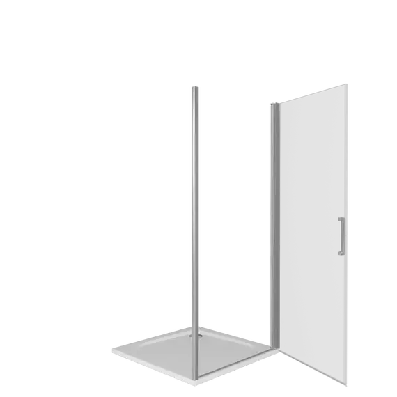 Душевая дверь Bas Fantasy DR-100-С-CH 100 см, хром/прозрачное - 3 Душевая дверь Bas Fantasy DR-100-С-CH 100 см, хром/прозрачное фото 3