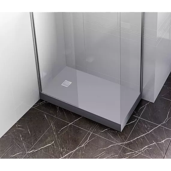 Каменный поддон Bas Essentia 120x90 см, графит - 4 Каменный поддон Bas Essentia 120x90 см, графит фото 4