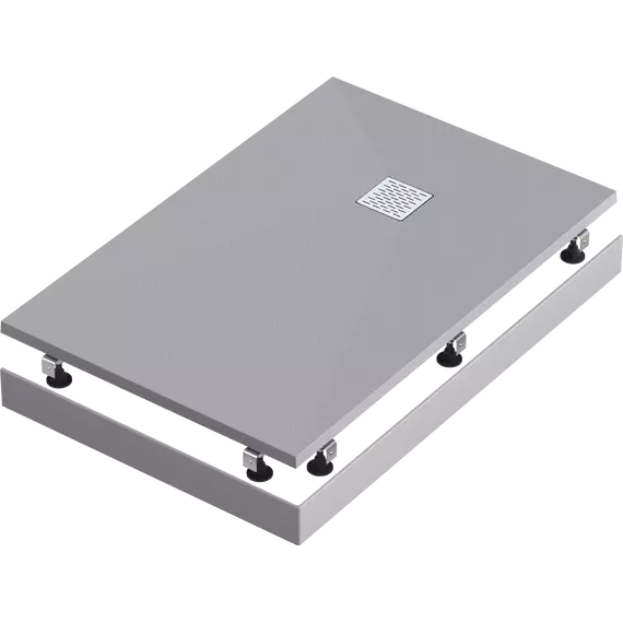 Каменный поддон Bas Essentia 120x70 см, графит - 3 Каменный поддон Bas Essentia 120x70 см, графит фото 3