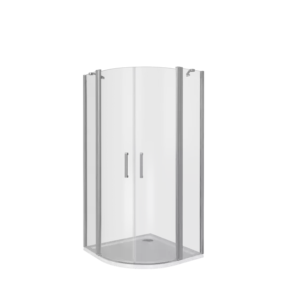 Душевое ограждение Bas Pandora R-120-C-CH 120x80 см, хром/прозрачное - 3 Душевое ограждение Bas Pandora R-120-C-CH 120x80 см, хром/прозрачное фото 3