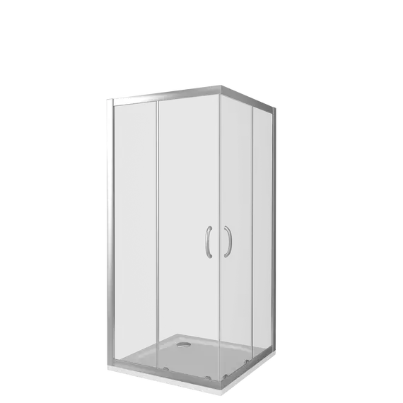 Душевое ограждение Bas Infinity CR-120-80-C-CH 120x80 см, хром/прозрачное - 2 Душевое ограждение Bas Infinity CR-120-80-C-CH 120x80 см, хром/прозрачное фото 2