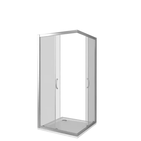 Душевое ограждение Bas Infinity CR-120-80-C-CH 120x80 см, хром/прозрачное - 3 Душевое ограждение Bas Infinity CR-120-80-C-CH 120x80 см, хром/прозрачное фото 3