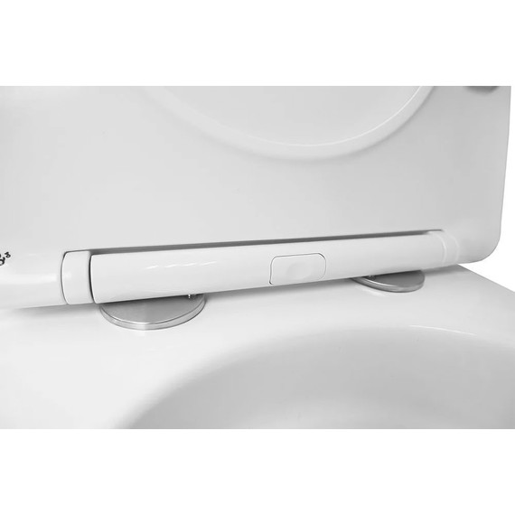 Инсталляция с подвесным унитазом комплект: Grohe Rapid SL 38772001 с подвесным безободковым унитазом Azario Trevi AZ-0093UQ3 TORNADO сиденье микролифт, крепление, кнопка смыва хром - 8 Инсталляция с подвесным унитазом комплект: Grohe Rapid SL 38772001 с подвесным безободковым унитазом Azario Trevi AZ-0093UQ3 TORNADO сиденье микролифт, крепление, кнопка смыва хром фото 8