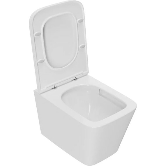 Унитаз подвесной безободковый Sintesi Balti SIN-TS-BLT-172 с крышкой микролифт (система смыва Торнадо) - 3 Унитаз подвесной безободковый Sintesi Balti SIN-TS-BLT-172 с крышкой микролифт (система смыва Торнадо) фото 3