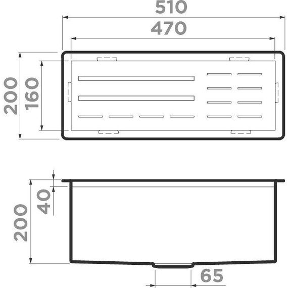 Встраиваемая сушилка для посуды Omoikiri DRY-04 LG 4999130, светлое золото фото 2