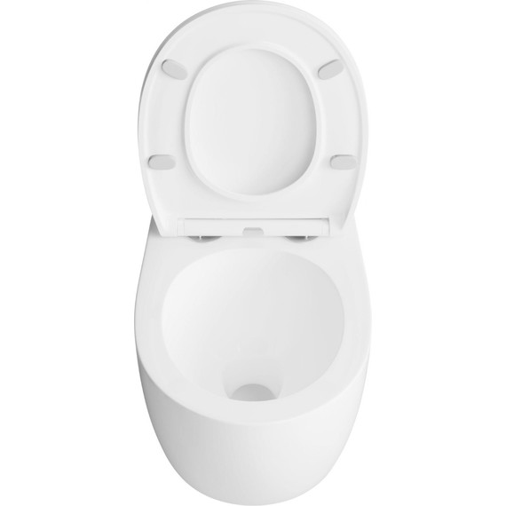 Унитаз подвесной безободковый Aquatek Сириус AQ1582T-00 с крышкой микролифт (система смыва Торнадо) - 8 Унитаз подвесной безободковый Aquatek Сириус AQ1582T-00 с крышкой микролифт (система смыва Торнадо) фото 8