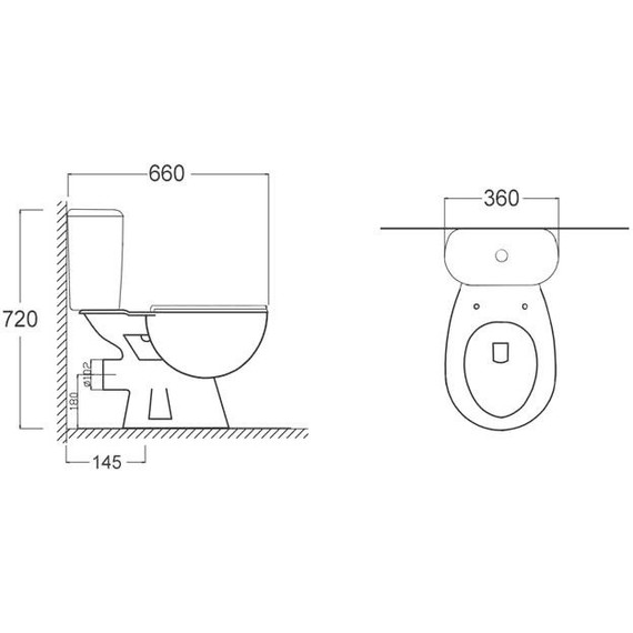 Унитаз-компакт Aquatek Каир AQ2780-00 с крышкой из полипропилена фото 8