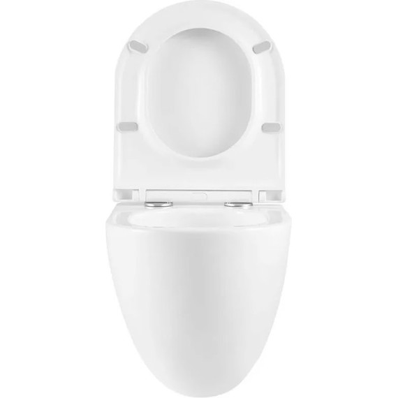 Инсталляция с подвесным унитазом комплект: Grohe Rapid SL 38772001 с подвесным безободковым унитазом Sintesi Ellipse SIN-TS-ELL-153 сиденье микролифт, крепление, кнопка смыва хром (система смыва Торнадо) - 9 Инсталляция с подвесным унитазом комплект: Grohe Rapid SL 38772001 с подвесным безободковым унитазом Sintesi Ellipse SIN-TS-ELL-153 сиденье микролифт, крепление, кнопка смыва хром (система смыва Торнадо) фото 9