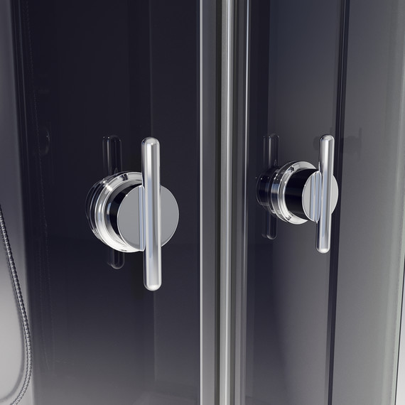 Душевая кабина Niagara 120x80 см 45121453L, хром/узор фото 11