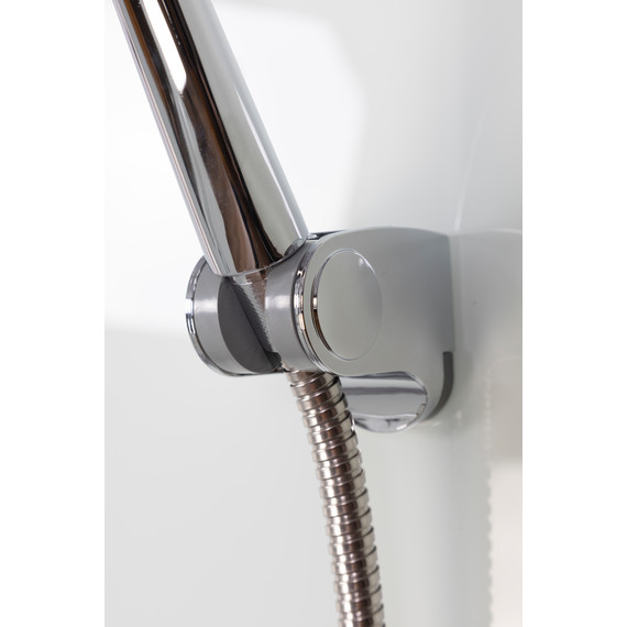 Душевая кабина Niagara 90x90 см NG-2308-14BKT, серебро/матовое фото 14