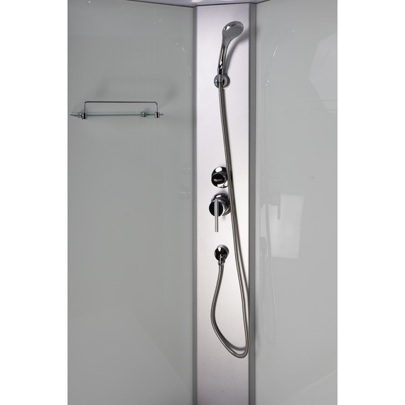 Душевая кабина Niagara 120x80 см E120/80/26L/MT, хром/матовое фото 5