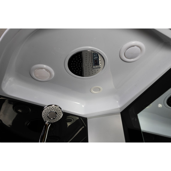 Гидробокс Niagara 80x80 см 25071434G, серебро/тонированное фото 14