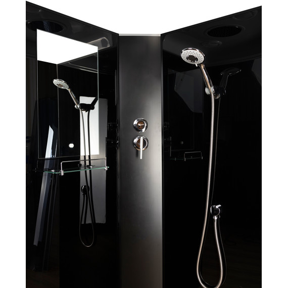 Душевая кабина Niagara 90x90 см NG-6501-14BKT, чёрный/тонированное фото 5