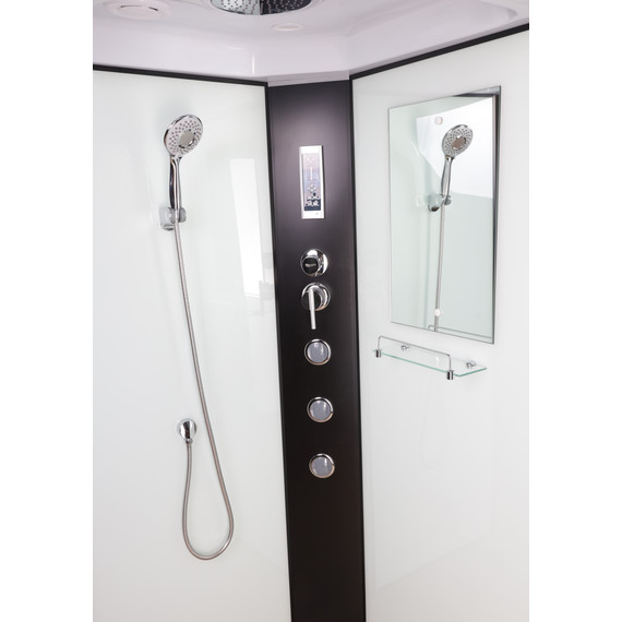 Гидробокс Niagara 80x80 см 67071414F, чёрный/прозрачное фото 4