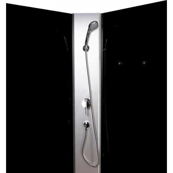 Душевая кабина Niagara 100x80 см E100/80/40R/TN/BK, хром/тонированное фото 9