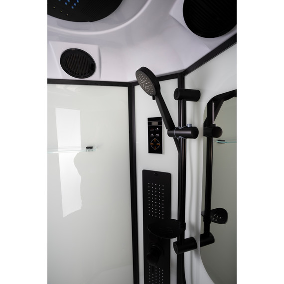 Гидробокс Niagara 100x100 см 69020134GDBLACK, чёрный/тонированное фото 5