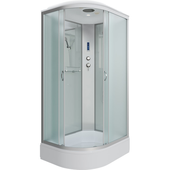 Душевая кабина Niagara 130x90 см 333944RP, серебро/матовое фото 2