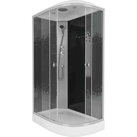 Душевая кабина Niagara 120x80 см 45121453L, хром/узор фото 2