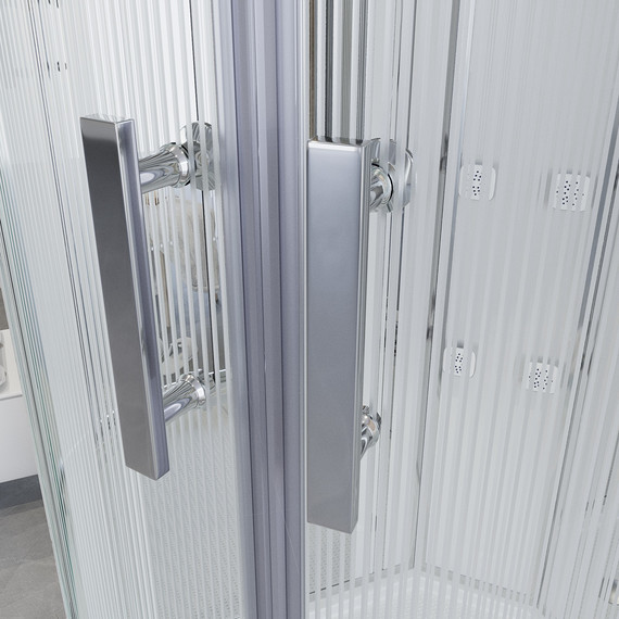 Гидробокс Niagara 100x100 см 7020164, хром/матовое фото 10