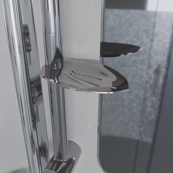 Гидробокс Niagara 120x80 см 3030164L, хром/матовое фото 8