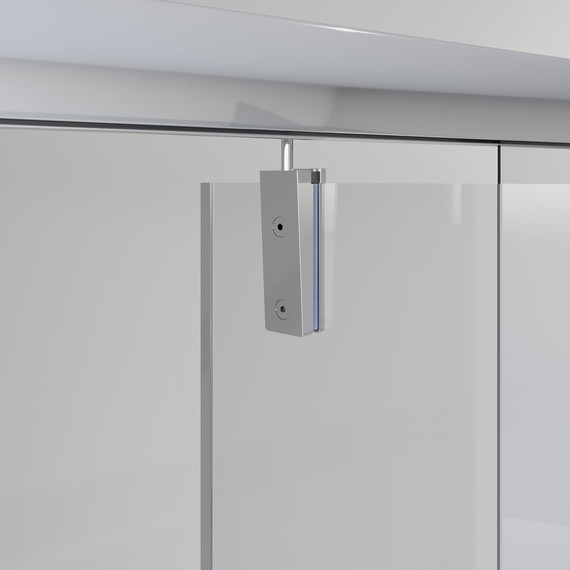 Душевое ограждение Niagara Nova 100x80 см NG-63-10A-A80, хром/прозрачное фото 3