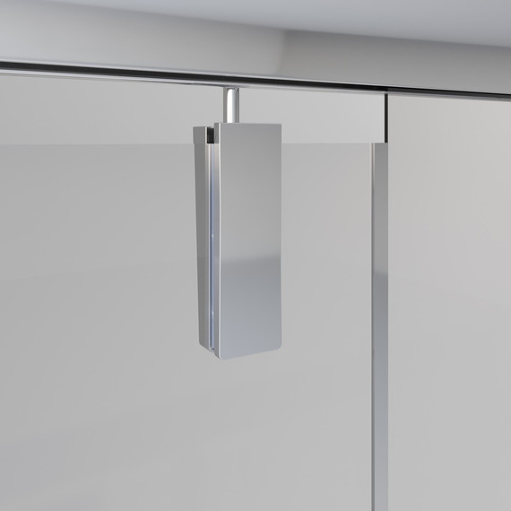 Душевое ограждение Niagara Nova 100x80 см NG-63-10A-A80, хром/прозрачное фото 4