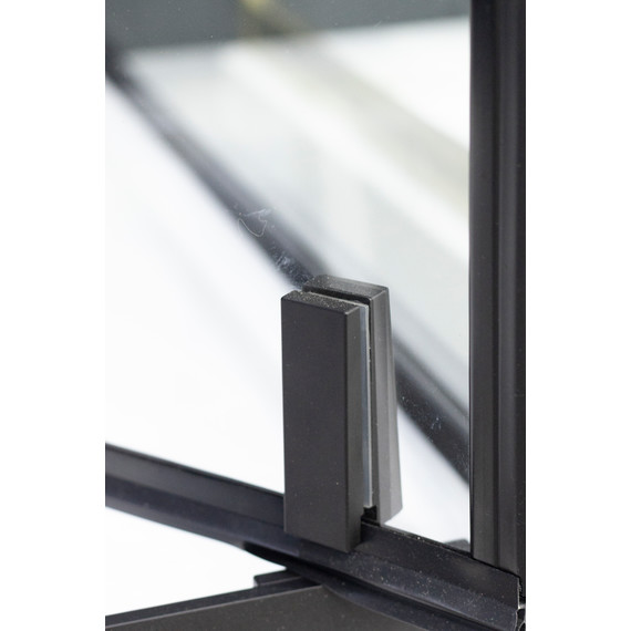 Душевое ограждение Niagara Nova 120x80 см _02200832BLACK, чёрный/прозрачное фото 5