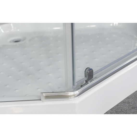 Душевое ограждение Niagara Nova 100x100 см 66340811, хром/прозрачное - 4 Душевое ограждение Niagara Nova 100x100 см 66340811, хром/прозрачное фото 4